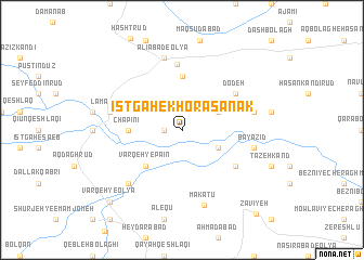 map of Īstgāh-e Khorāsānak