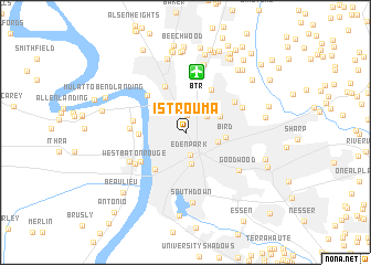 map of Istrouma