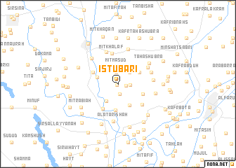 map of Işţubārī