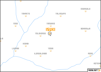 map of Isuki