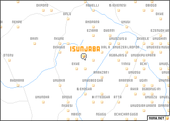 map of Isu Njaba