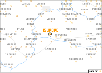 map of Isupovo