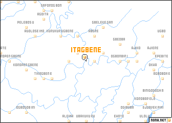 map of Itagbene