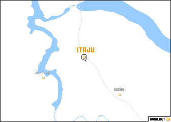 map of Itaju