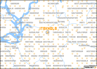 map of Itākhola