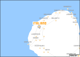 map of Italiano