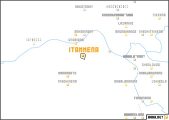 map of Itammena