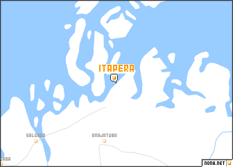 map of Itapera