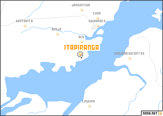 map of Itapiranga