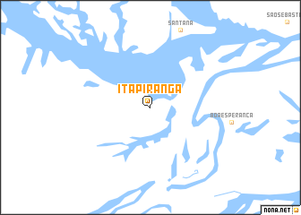 map of Itapiranga