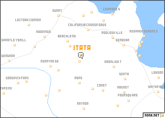map of Itata