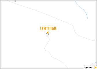 map of Itatinga