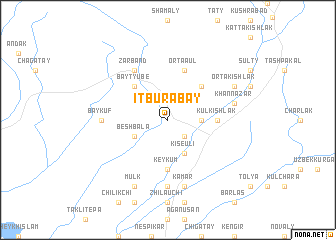 map of It-Burabay