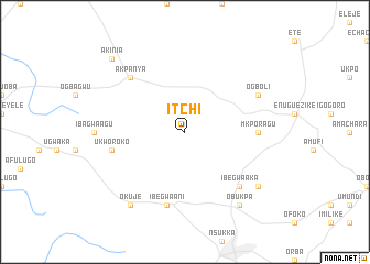 map of Itchi