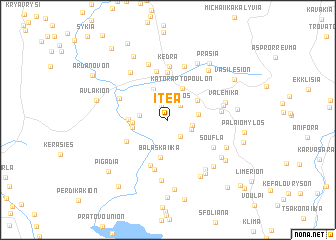 map of Itéa