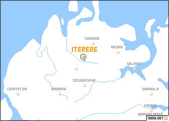 map of Itererê