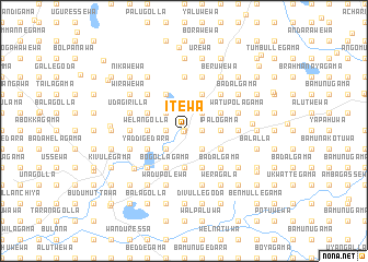 map of Itewa