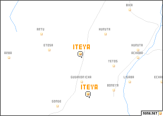 map of Īteya