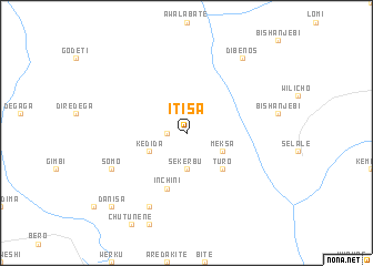 map of Ītīsa