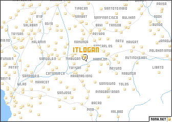 map of Itlogan