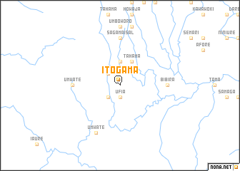 map of Itogama