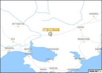map of Itoizawa