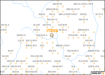 map of Itoku