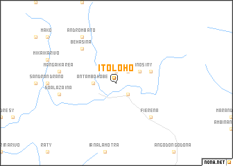 map of Itoloho