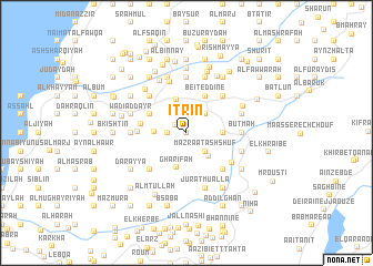 map of ‘Itrīn