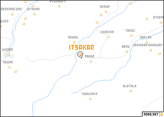 map of Itsakar