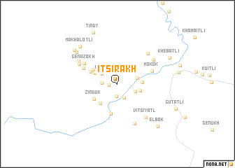 map of Itsirakh