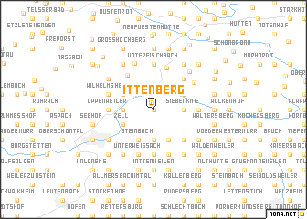 map of Ittenberg