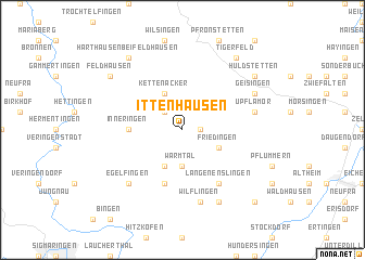 map of Ittenhausen