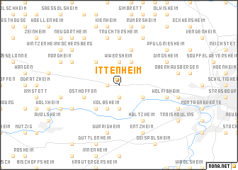 map of Ittenheim