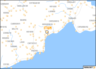 map of Itum