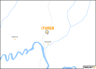 map of Itunga