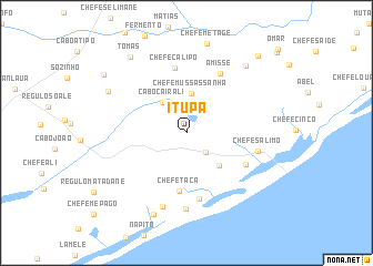 map of Itupa