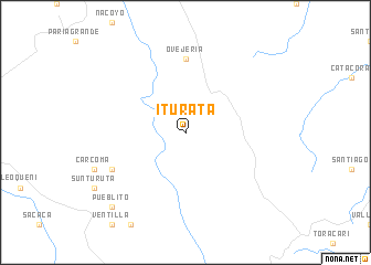 map of Iturata