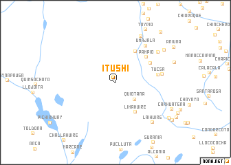 map of Itushi