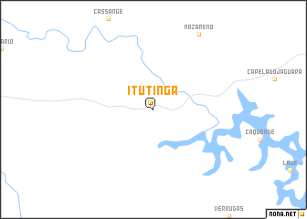 map of Itutinga