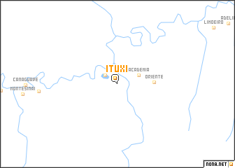 map of Ituxi