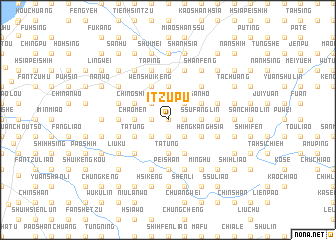 map of I-tzu-pu