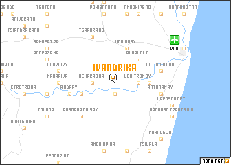 map of Ivandrika