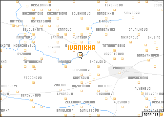 map of Ivanikha