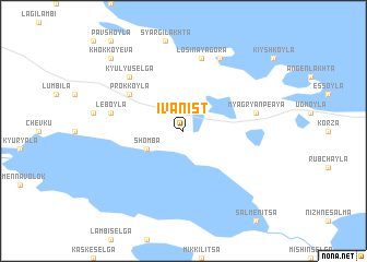 map of Ivanist