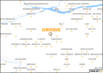 map of Ivan\