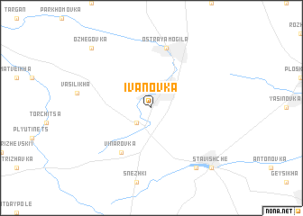 map of Ivanovka