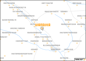 map of Ivanovka