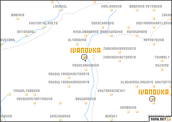 map of Ivanovka