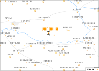 map of Ivanovka